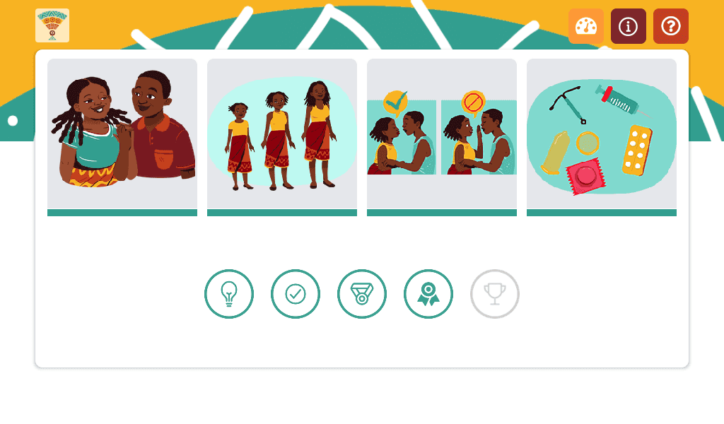 Screenshot of the Yaya app